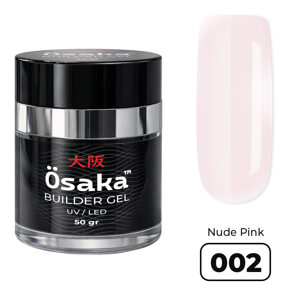 Builder Gel Nude Pink 002 - ג׳ל בנייה צנצנת 50 גרם