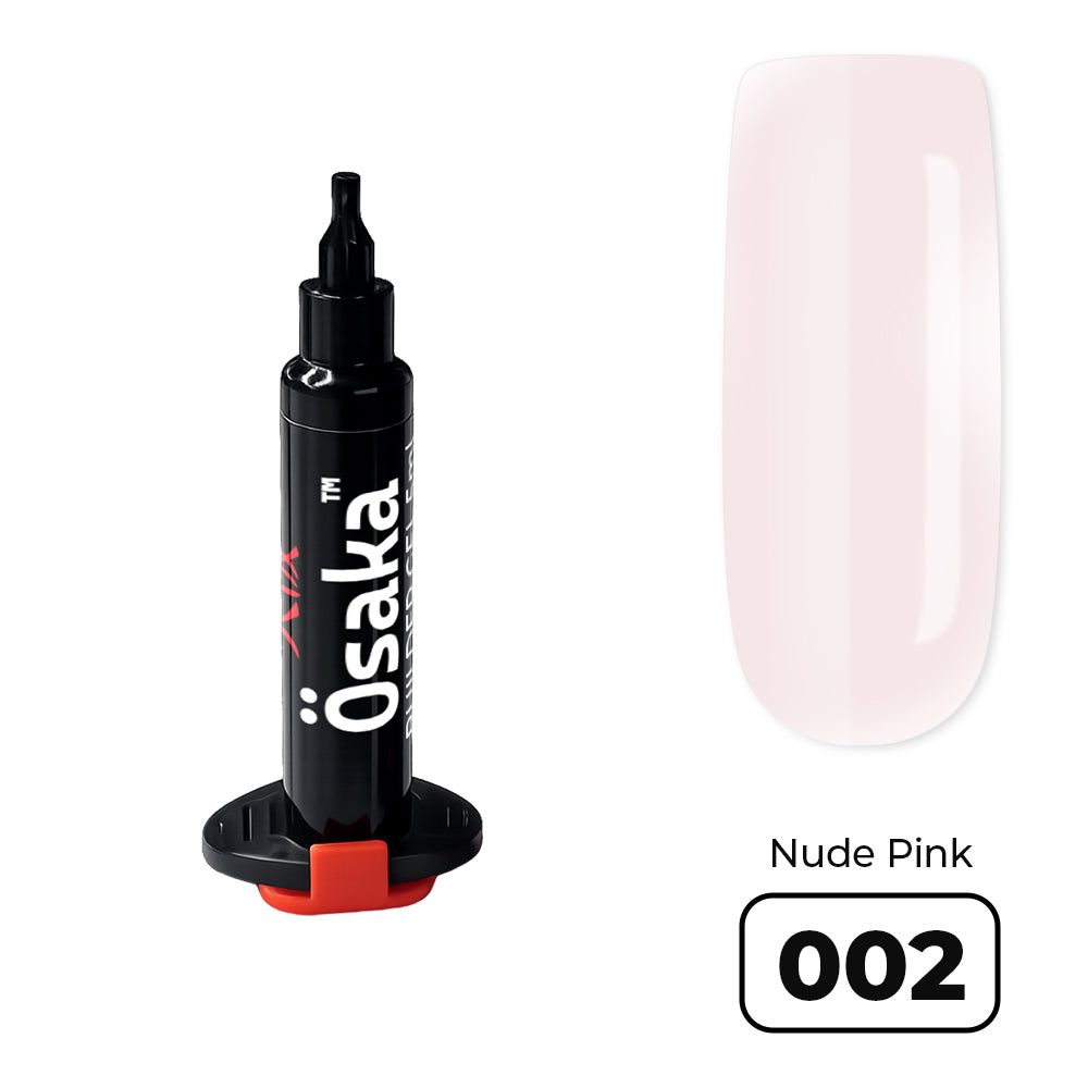 Builder Gel Injector Nude Pink 002 - ג׳ל בנייה מזרק 5 מ"ל