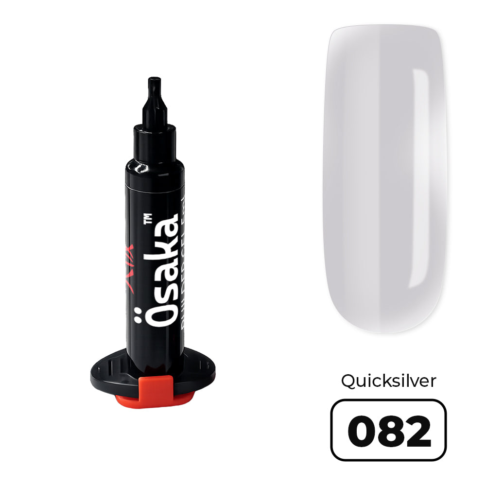 Builder Gel Injector Quicksilver 082 - ג'ל בנייה במזרק 5 מ"ל