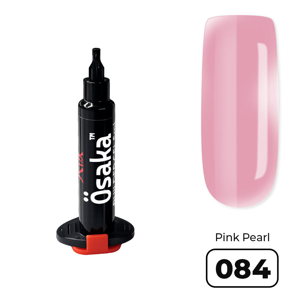 Builder Gel Injector Pink Pearl 084 - ג'ל בנייה במזרק 5 מ"ל