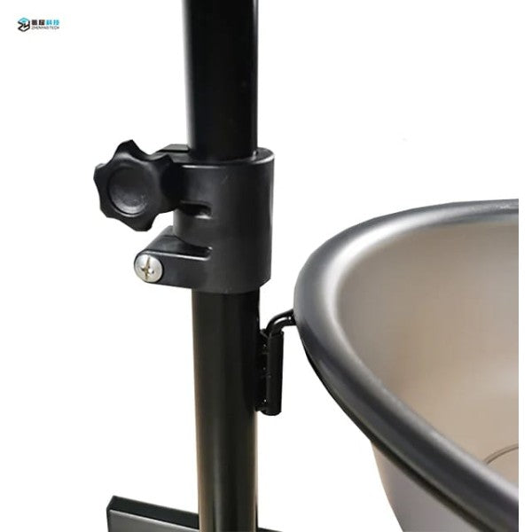 Pedicure footrest - רגלית לפדיקור עם כרית עבה וקערת איסוף