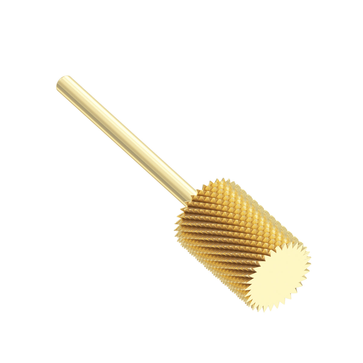 Carbide Bur - ראש שיוף קרבייד זהב חבית גסות בינונית