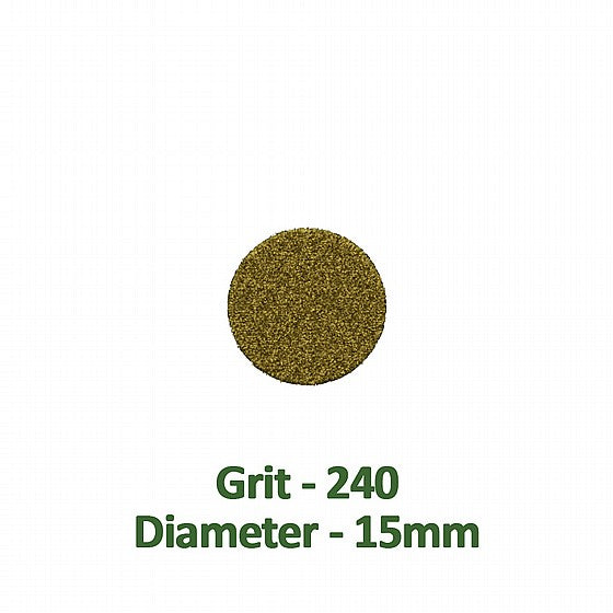 Carbide Replaceable Stickers - מ"מ Ø 15 מדבקות קרבייד פרימיום לדיסק 100 יח׳