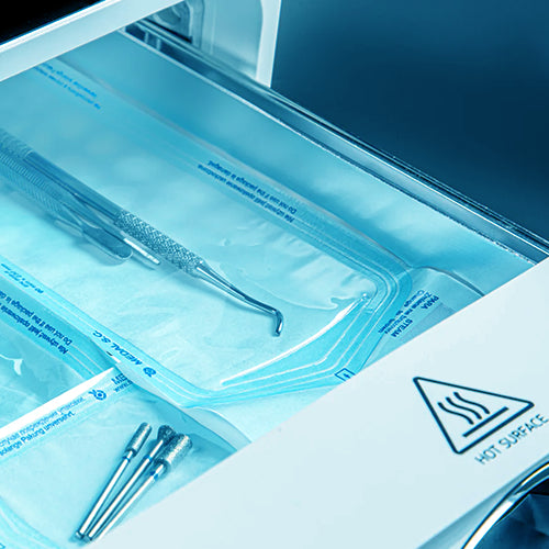 Autoclave Sterilization Pouch - שקיות עיקור לאוטוקלאב עם פס הדבקה