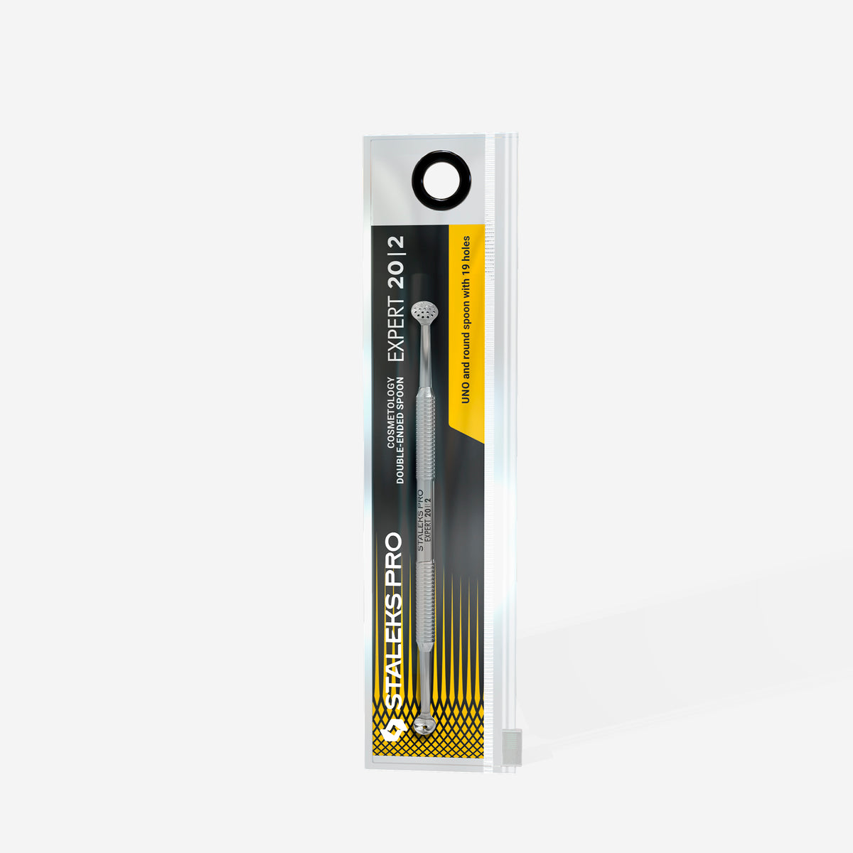 Double-ended spoon 20/2 קירטה דו צדדי להוצאת ראשים שחורים סטאלקס