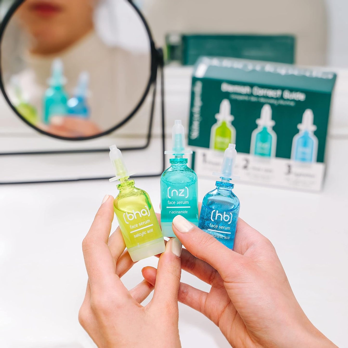 סט סרומים לשגרת טיפוח לעור שומני Blemish Correct Guide