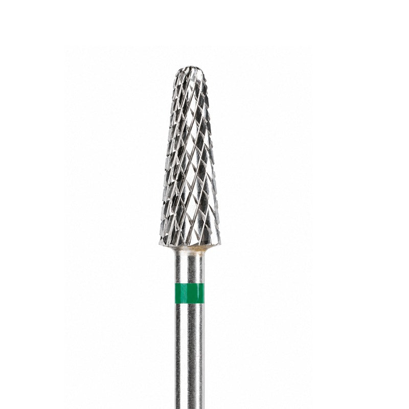 Carbide Bur Cross-Cut - ראש שיוף קרביד קונוס צולב מעוגל גס