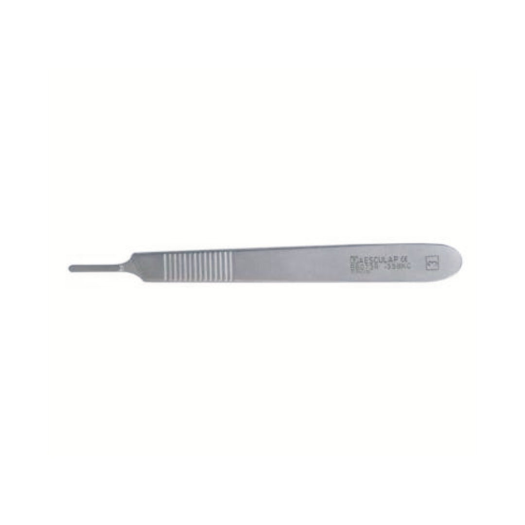 Aesculap BB073R - ידית סקלפל מס׳ 3 מנירוסטה ללהבים מס׳ 10–17