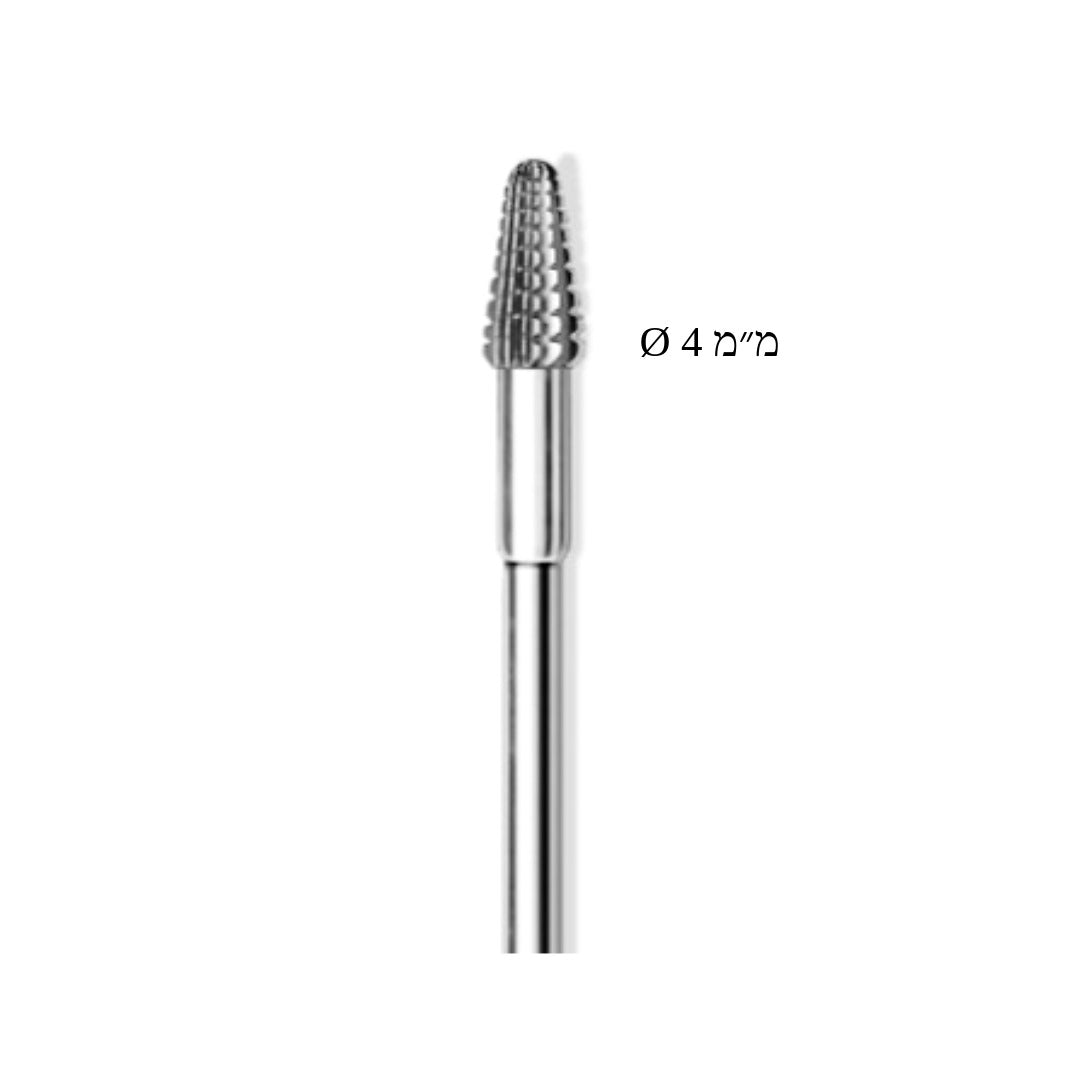 BUSCH Carbide Cutter - ראש שיוף קונוס קרביד חרוטי לציפורניים