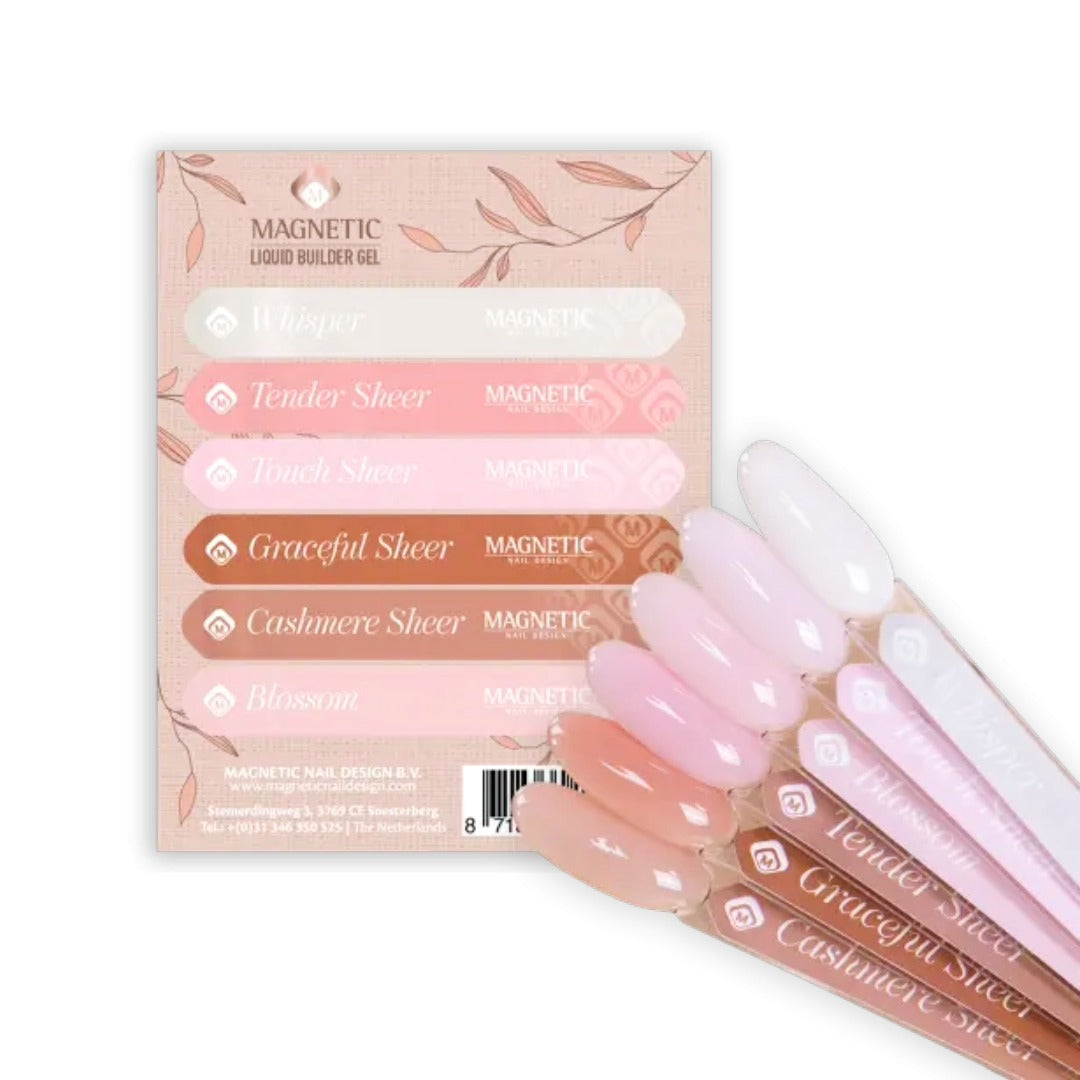 Liquid Builder Gel Blossom - ג'ל בנייה נוזלי ורוד עדין 30 גרם