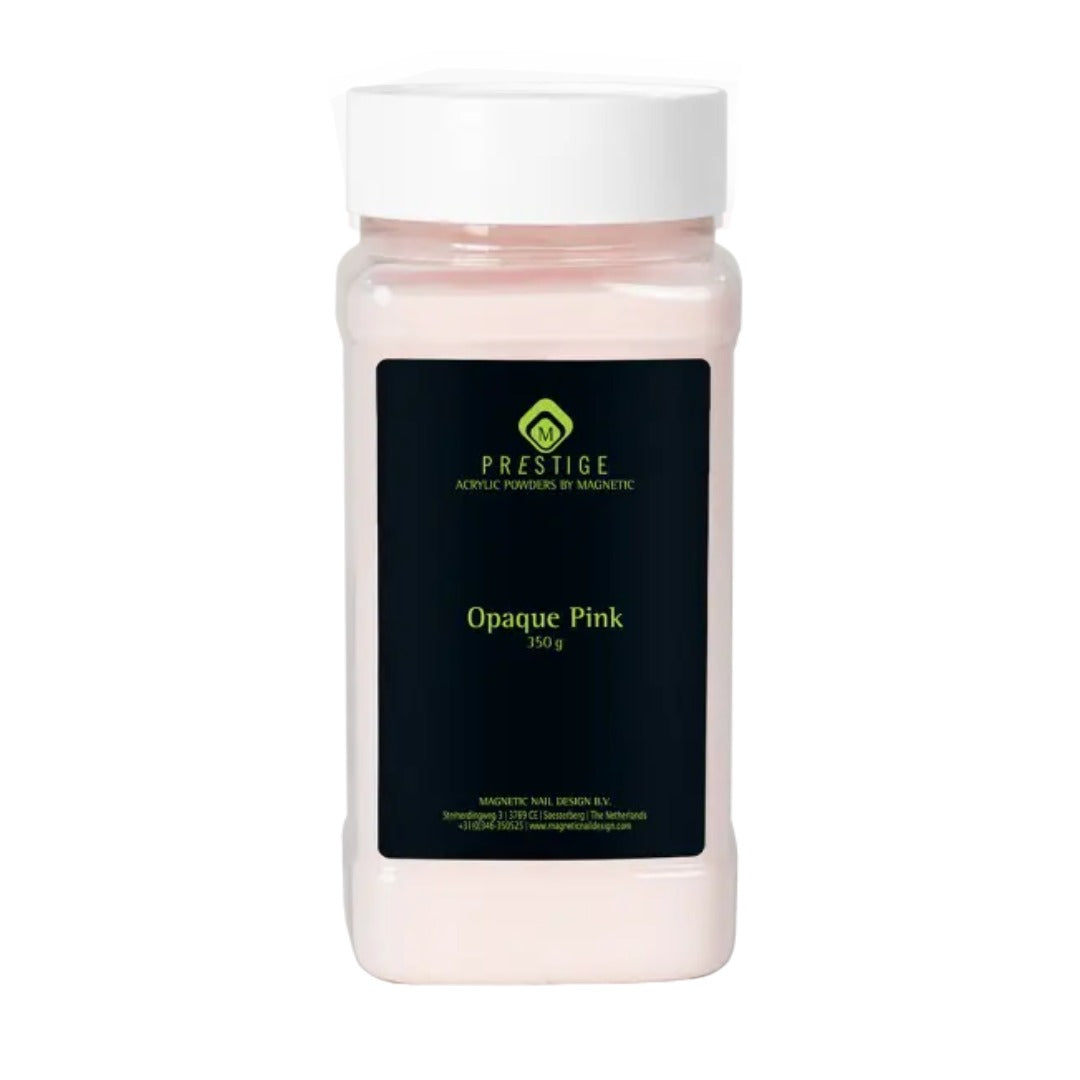 Prestige Opaque Pink - אבקת אקריל ורודה חצי שקופה 350 גרם