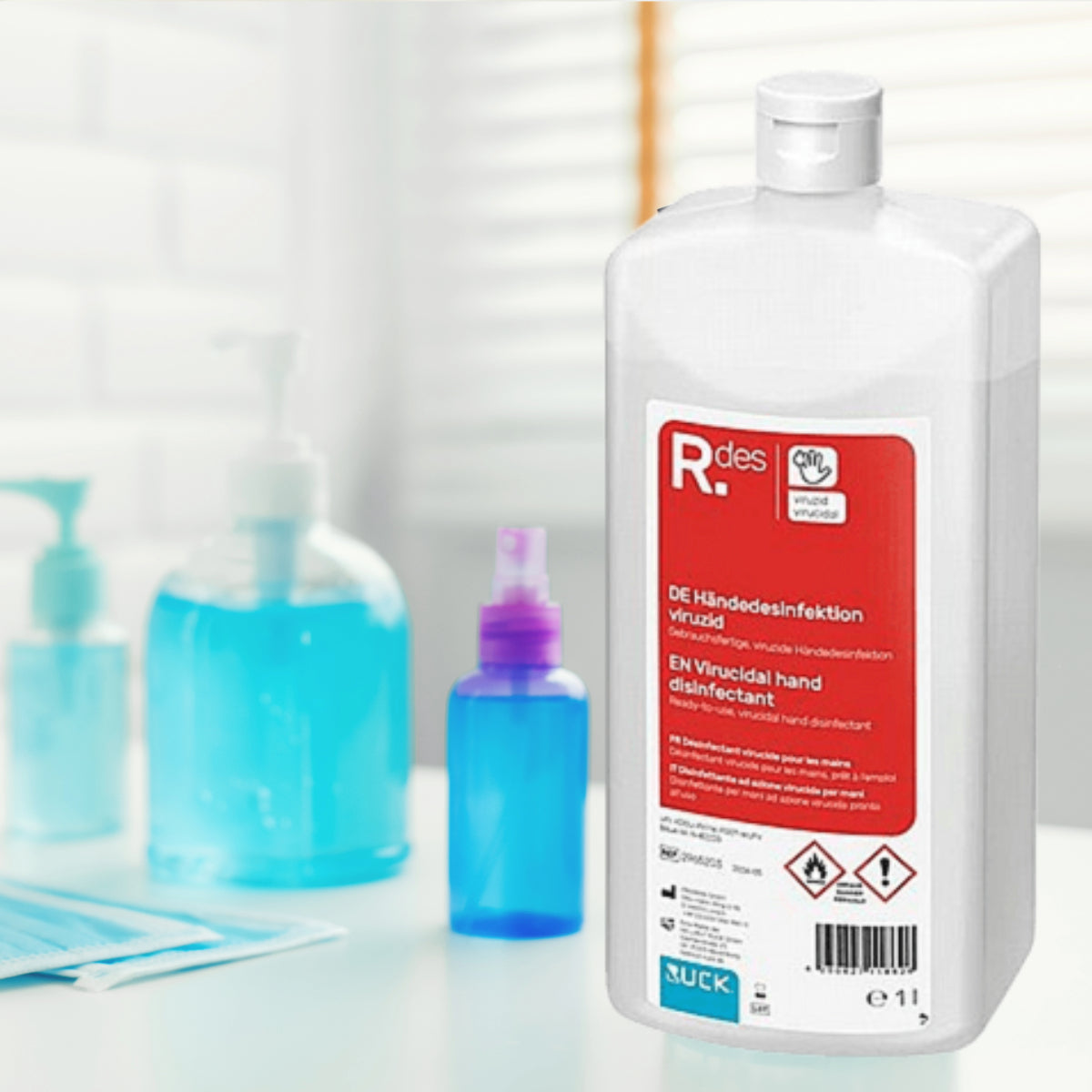 Hand Disinfection Virucidal - חיטוי ידיים וירוצידי