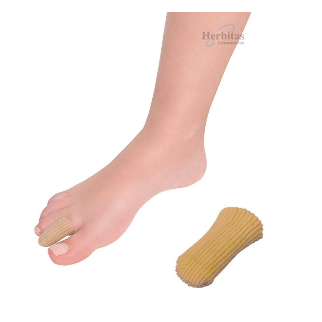 Elastic finger protector Herbi Feet - מגן אלסטי לאצבעות עם שכבת אקו-ג’ל