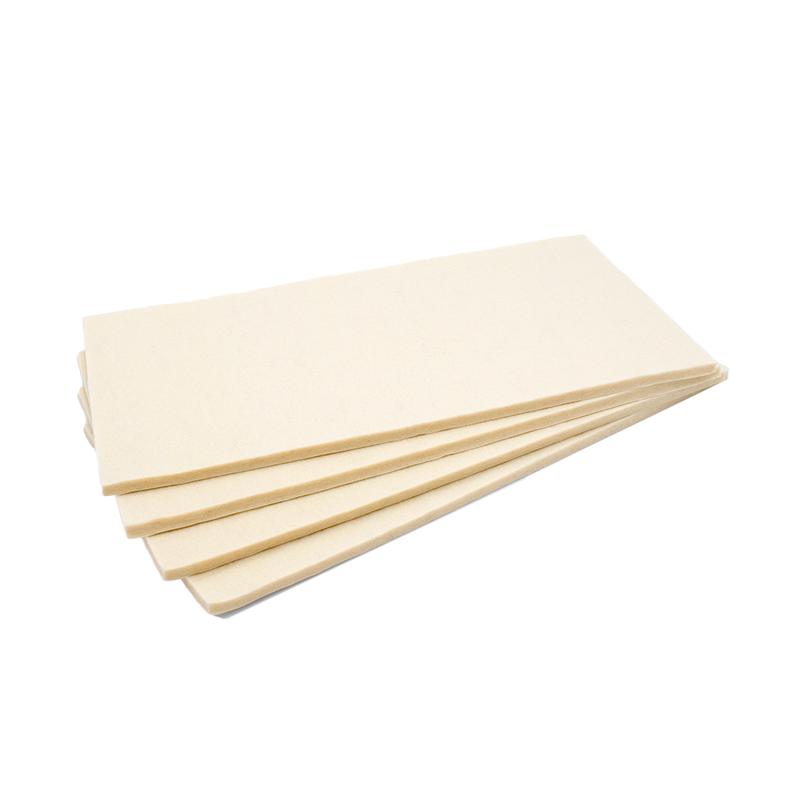 Semi-Hard Felt - פד לבד דביק להורדת עומסים צמר/ויסקוזה עובי 10 מ"מ 30x20 ס"מ קופסה 2 יח'