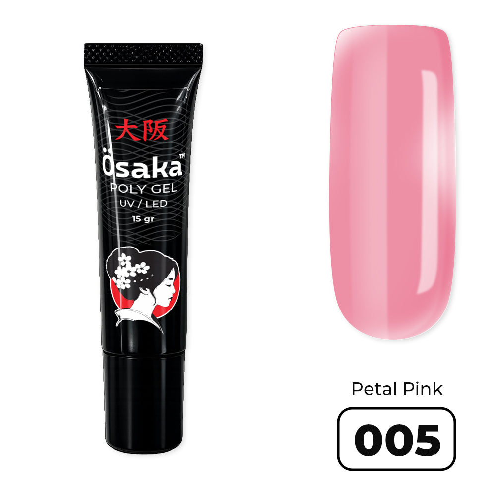 PolyGel Tube Petal Pink 005 - פוליג׳ל שפופרת גודל לבחירה