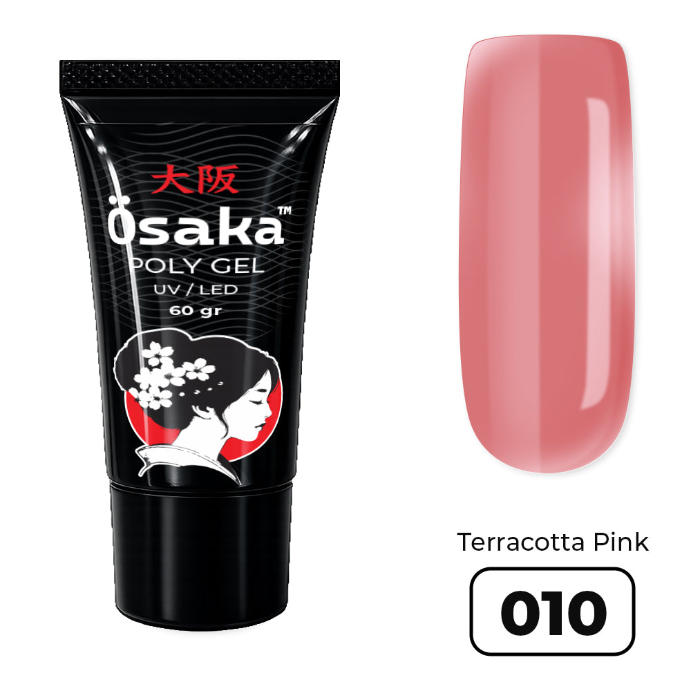 PolyGel Tube Terracotta Pink 010 - פוליג׳ל שפופרת גודל לבחירה