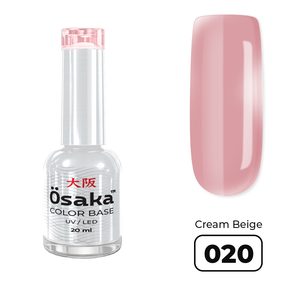 Color Base Cream Beige 020 - בייס ג׳ל בצבע 20 מ״ל