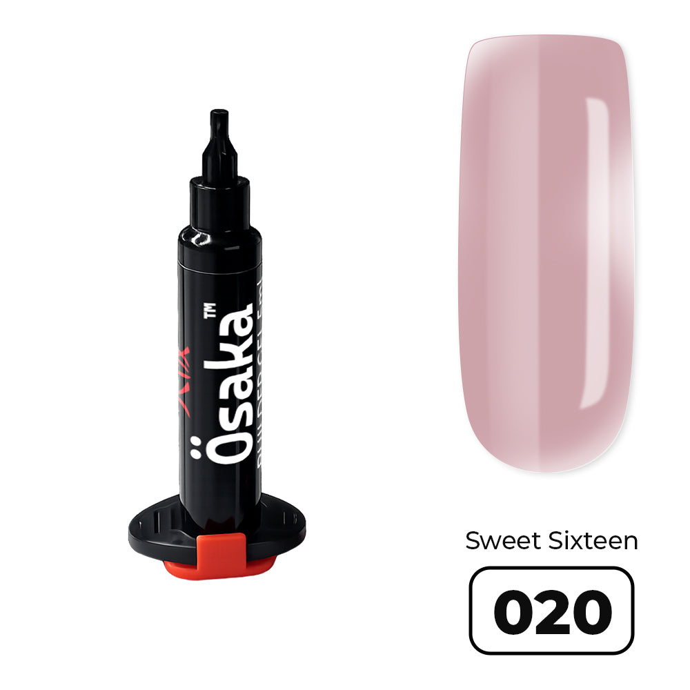Builder Gel Injector Sweet Sixteen 020 - ג'ל בנייה במזרק 5 מ"ל