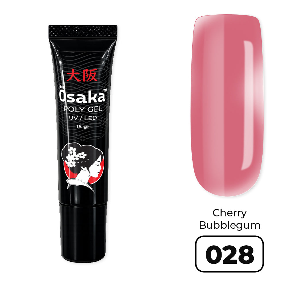 PolyGel Tube Cherry Bubblegum 028 - פוליג׳ל שפופרת 15 גרם