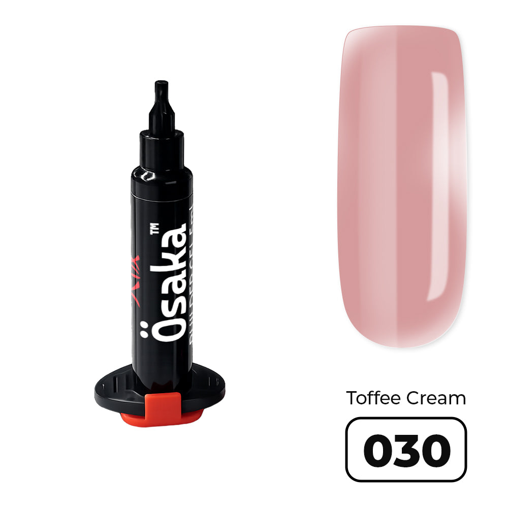 Builder Gel Injector Toffee Cream 030 - ג׳ל בנייה מזקר 5 מ"ל