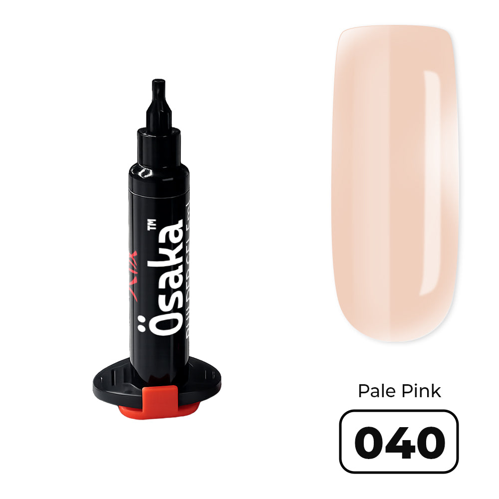 Builder Gel Injector Pale Pink 040 - ג'ל בנייה במזרק 5 מ"ל