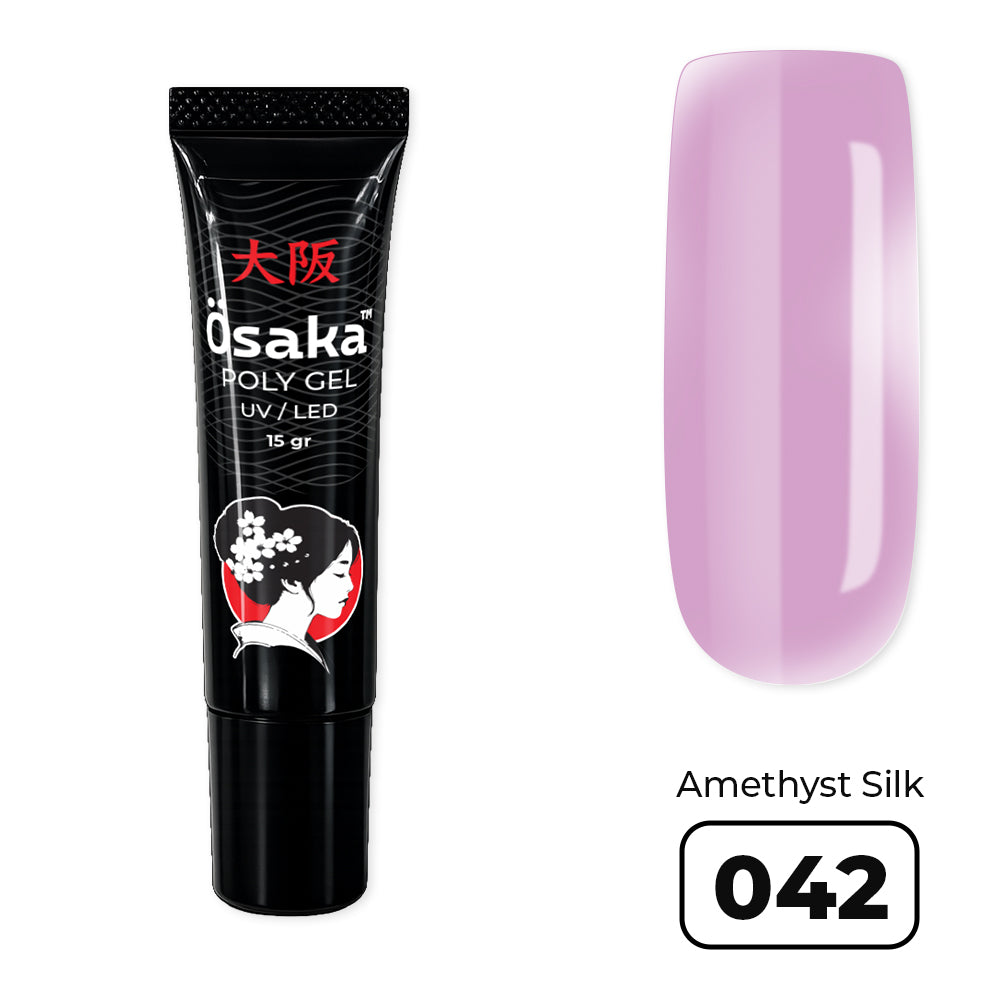 PolyGel Tube Amethyst Silk 042 - פוליג׳ל שפופרת 15 גרם