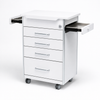 Storage cabinet - ארונית ניידת למרפאה עם 4 מגירות ו־2 מדפים נשלפים
