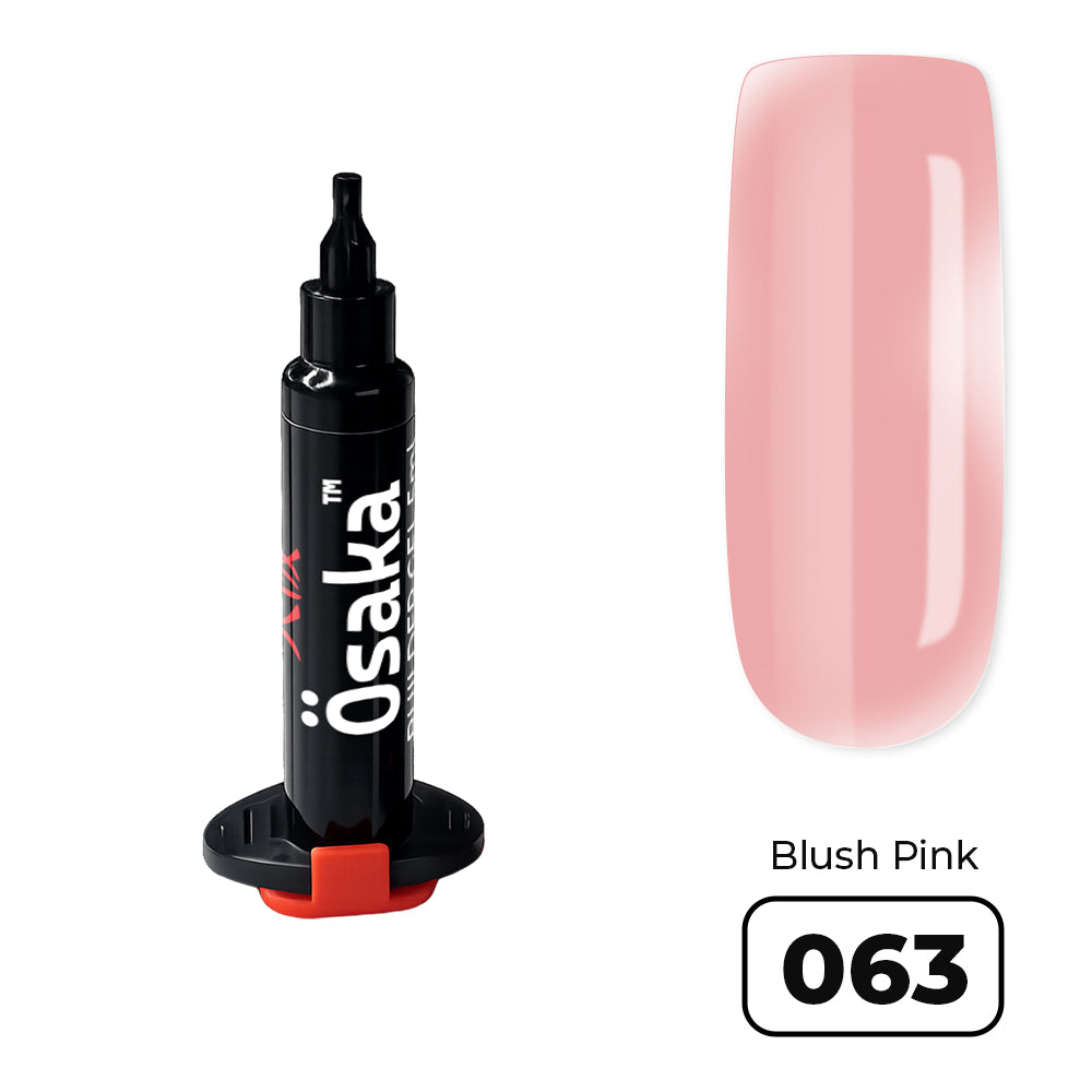 Builder Gel Injector Blush Pink 063- ג'ל בנייה במזרק 5 מ"ל