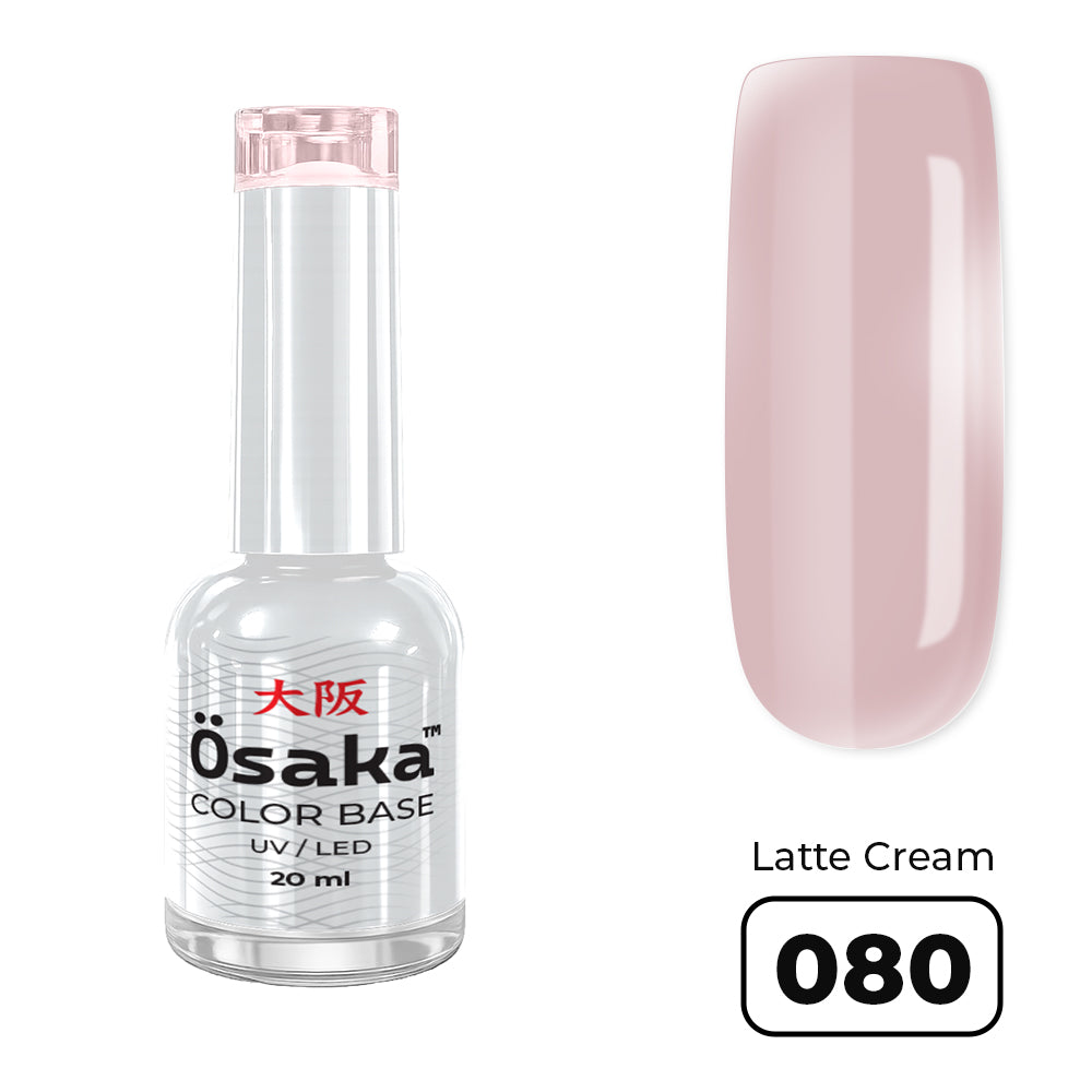 Color Base Latte Cream 080 - בייס ג׳ל בצבע 20 מ״ל