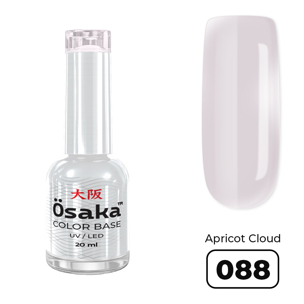 Color Base Apricot Cloud 088 - בייס ג׳ל בצבע 20 מ״ל