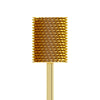 Carbide Bur - ראש שיוף קרבייד זהב חבית גסה