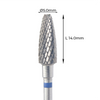 Carbide Cutter - מקדח ראש שיוף קרביד "תירס" עם חריצה צולבת בינונית 050