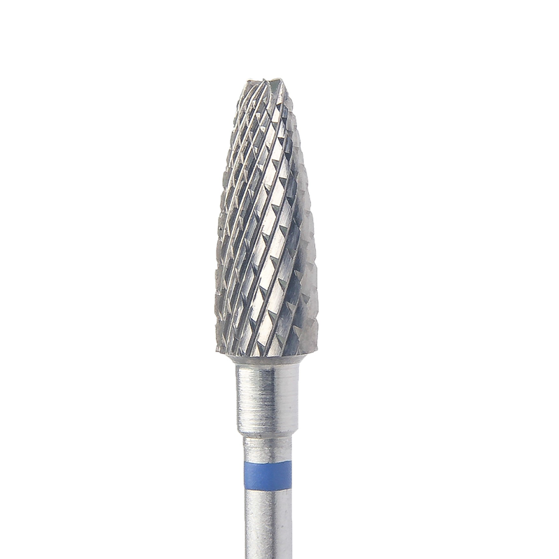Carbide Cutter - מקדח ראש שיוף קרביד "תירס" עם חריצה צולבת בינונית 050