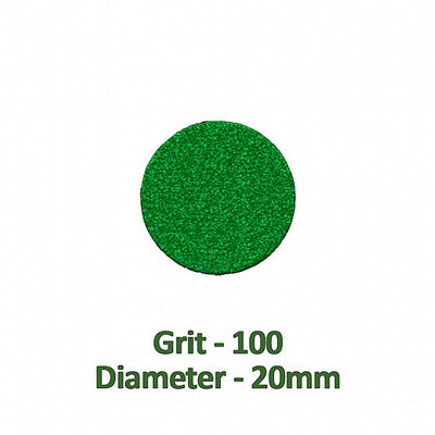 Carbide Replaceable Stickers - מ"מ Ø 20 מדבקות קרבייד פרימיום לדיסק 100 יח׳