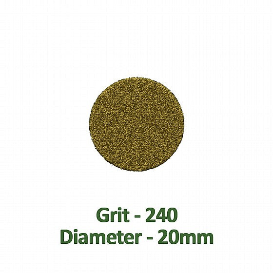 Carbide Replaceable Stickers - מ"מ Ø 20 מדבקות קרבייד פרימיום לדיסק 100 יח׳