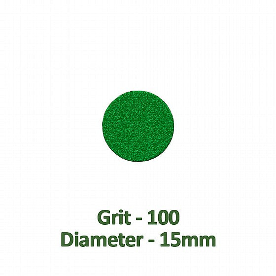 Carbide Replaceable Stickers - מ"מ Ø 15 מדבקות קרבייד פרימיום לדיסק 100 יח׳