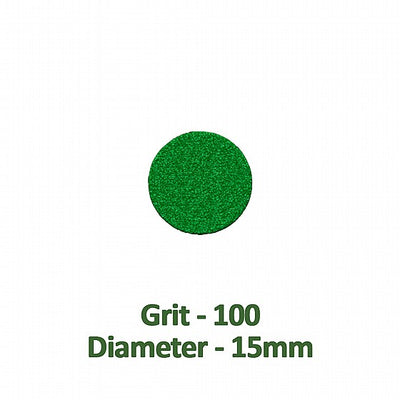 Carbide Replaceable Stickers - מ"מ Ø 15 מדבקות קרבייד פרימיום לדיסק 100 יח׳