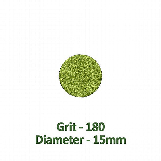 Carbide Replaceable Stickers - מ"מ Ø 15 מדבקות קרבייד פרימיום לדיסק 100 יח׳