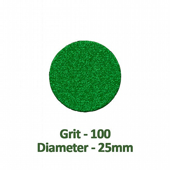 Carbide Replaceable Stickers - מ"מ Ø 25 מדבקות קרבייד פרימיום לדיסק 100 יח׳