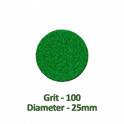 Carbide Replaceable Stickers - מ"מ Ø 25 מדבקות קרבייד פרימיום לדיסק 100 יח׳