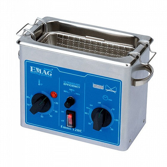 Ultrasonic Cleaner EMMI 12 HC - אמבט ניקוי אולטרסונ 1.2 ליטר