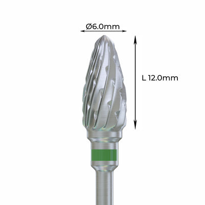 Carbide Bur - ראש שיוף קרבייד תירס