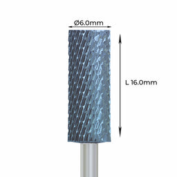 Carbide Bur - ראש שיוף קרבייד חבית רחבה