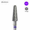 Carbide Bur - ראש שיוף קרבייד קונוס עם חיתוך משולש