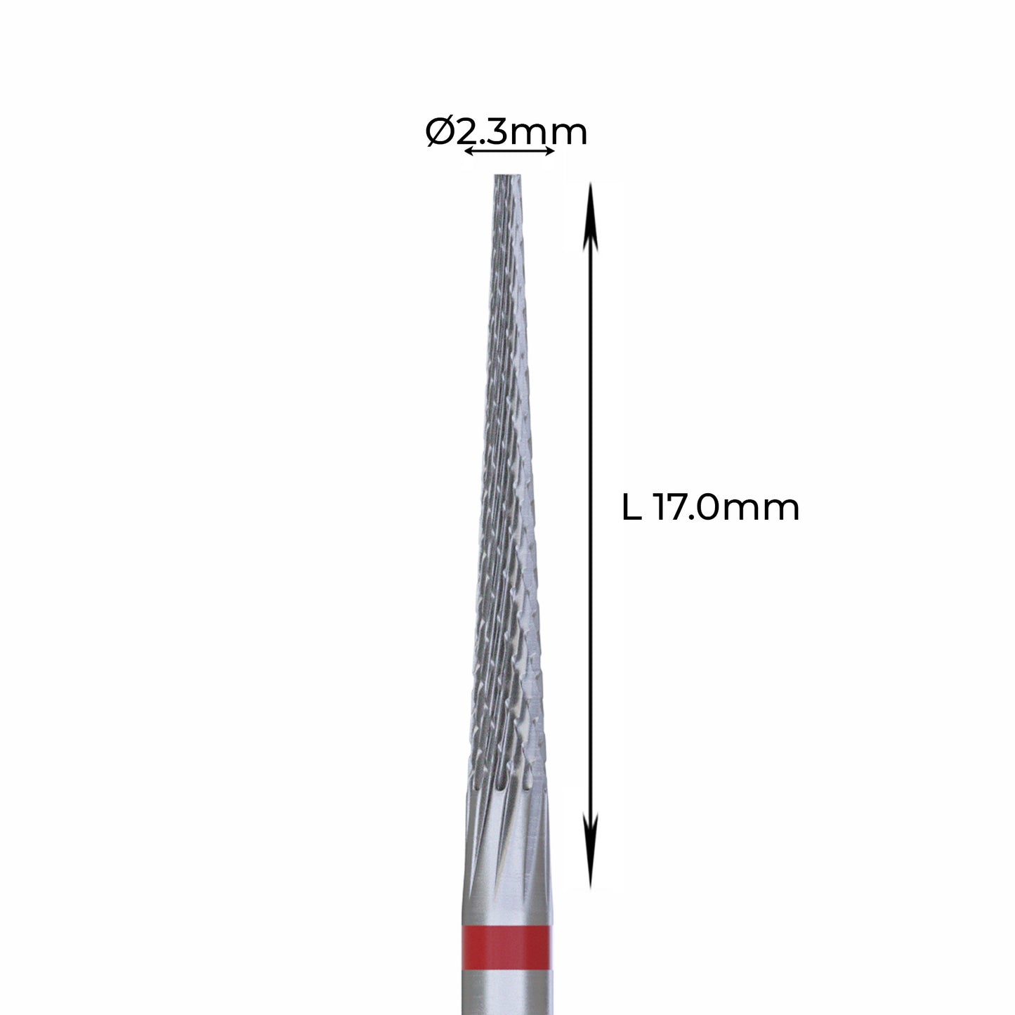 Carbide Bur - ראש שיוף קרבייד קונוס חתוך