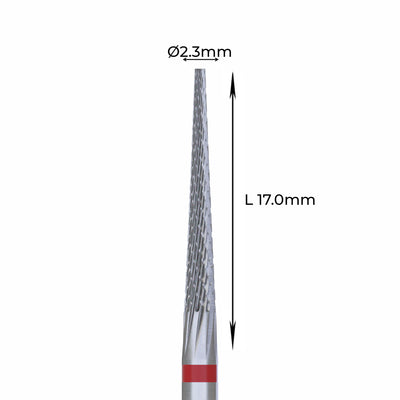 Carbide Bur - ראש שיוף קרבייד קונוס חתוך