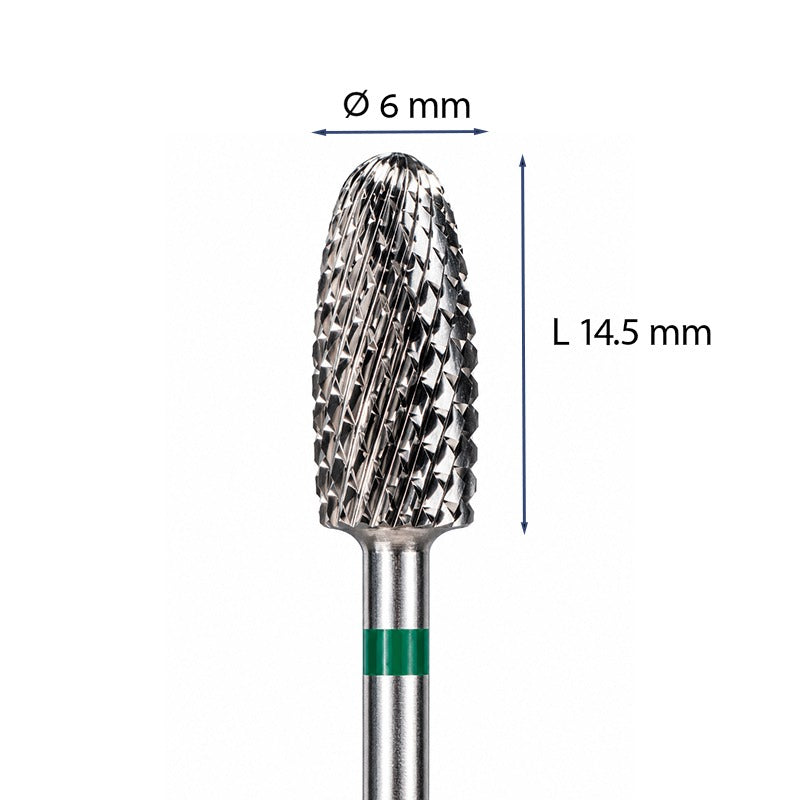 Carbide Bur Cross-Cut -  ראש שיוף קרביד קונוס צולב גדול גס