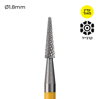Carbide Bur - ראש שיוף קרביד קונוס דק
