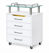Storage cabinet -ארונית עבודה ניידת עם תא חיטוי UV מובנה