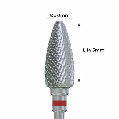 Carbide Bur - ראש שיוף קרבייד תירס
